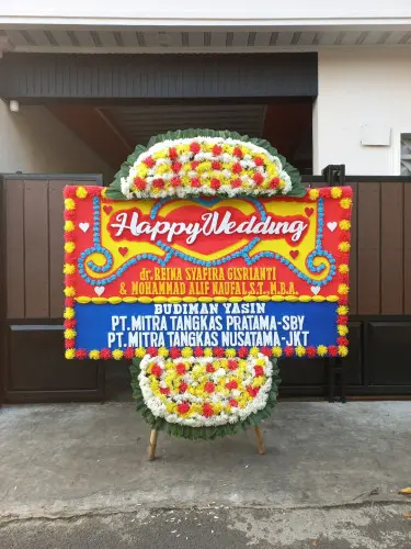 Papan Bunga Pernikahan kedaung kali angke