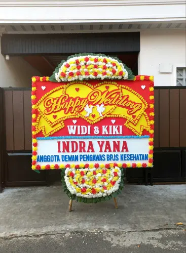 Papan Bunga Pernikahan kedaung kali angke